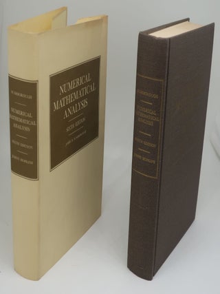 Item #001417A NUMBERICAL MATHEMATICAL ANALYSIS. JAMES B. SCARBOROUGH