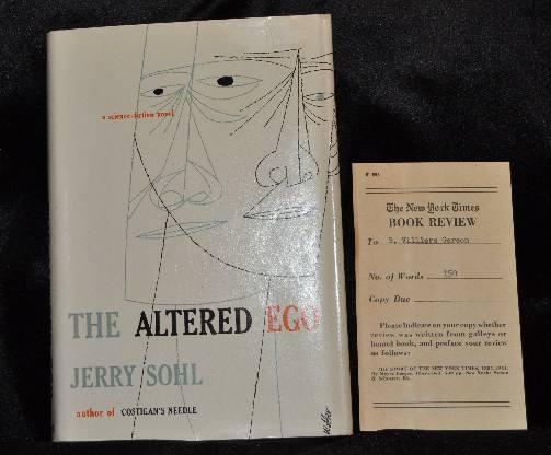 Item #001447C THE ALTERED EGO (Advance Review Copy). Jerry Sohl.
