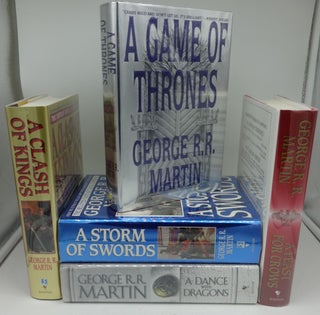 Item #001450D A GAME OF THRONE (Five Volumes Complete) (Vol. One SIGNED/INSCRIBED) Vol. Two A...