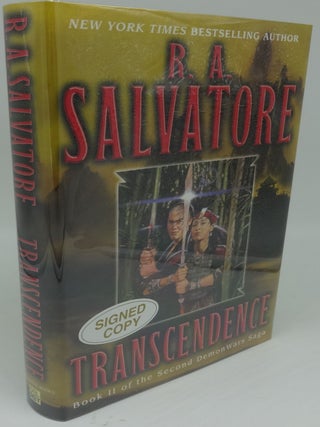 Item #001497C TRANSCENDENCE (SIGNED). R. A. Salvatore