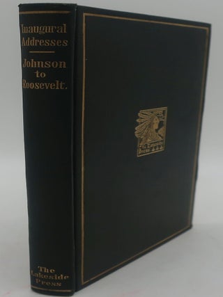 Item #001511B INAUGURAL ADDRESSES: OF THE PRESIDENTS OF THE UNITD STATES FROM JOHNSON TO...