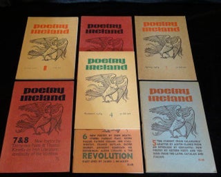 Item #001552A POETRY IRELAND (Seven Volumes Complete). Edited John Jordan