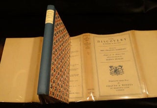 Item #001552C THE DISCOVERY A Comedy in Five Acts. Mrs. Frances Sheridan, Aldus Huxley