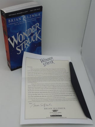 Item #001565FG WONDER STRUCK (Advance Reader's Copy). BRIAN SELZNICK