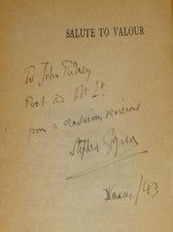 SALUTE TO VALOUR (Association Copy)