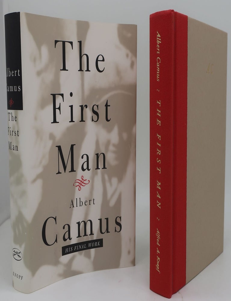 Item #001713E THE FIRST MAN. ALBERT CAMUS.