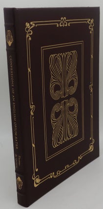Item #001841E CONFESSIONS OF AN ENGLISH OPIUM-EATHER. THOMAS DE QUINCEY
