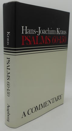 Item #001843BB PSALMS 60-150: A COMMENTARY. HANS-JOACHIM KRAUS