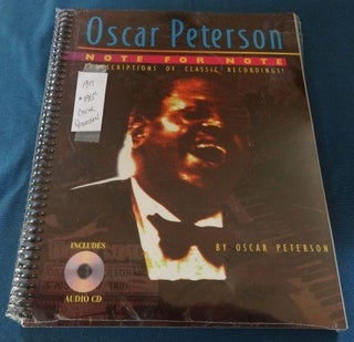 Item #001917 Oscar Peterson Note for Note. Oscar Peterson