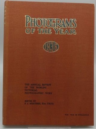 Item #001940D PHOTOGRAMS OF THE YEAR 1936. F. J. Moritmer