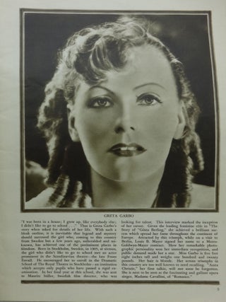 SCREEN ROMANCES: LIFE STORIES OF THE STARS (1930)