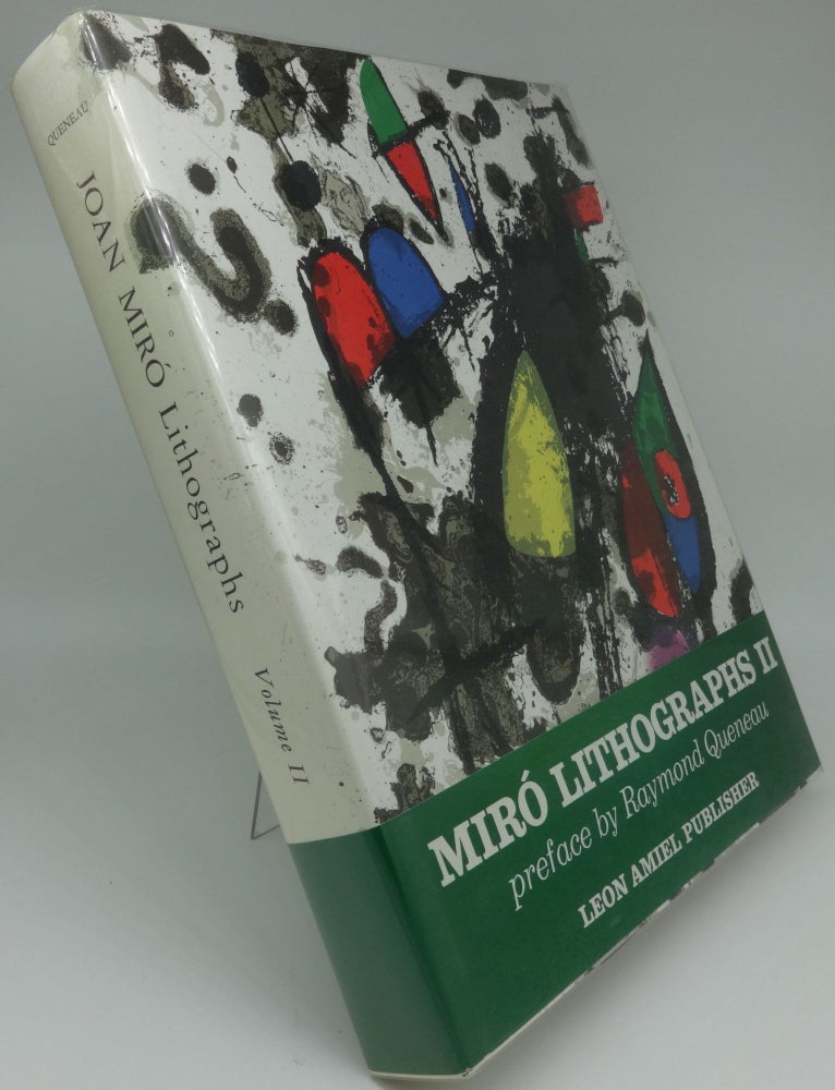 Item #001988E JOAN MIRO LITHOGRAPHS Volume II. Raymond Queneau.