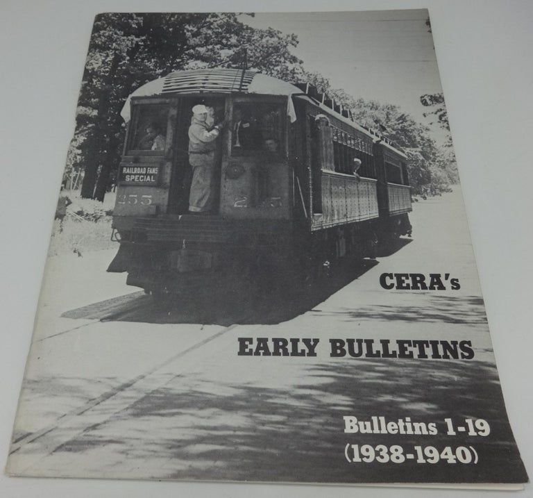 Item #002028F CERA'S EARLY BULLETINS [Bulletins 1-19, 1938-1940]