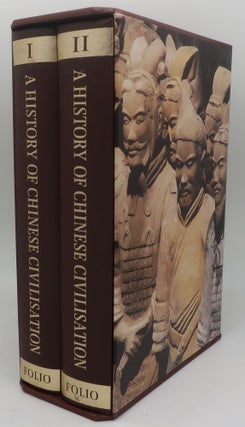Item #002098DD A HISTORY OF CHINESE CIVILISATION. JACQUES GERNET