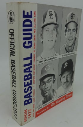 Item #002111D OFFICIAL BASEBALL GUIDE 1977