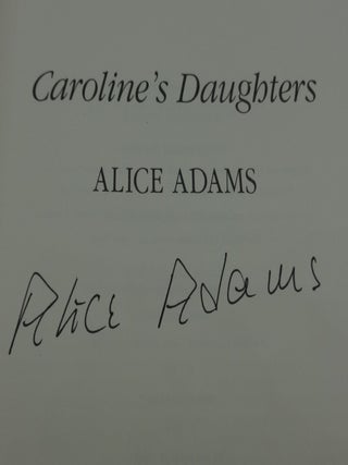 CAROLINE'S DAUGHTERS (SIGNED)