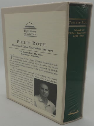Item #002296A NOVELS AND OTHER NARRATIVES 1986-1991. PHILIP ROTH