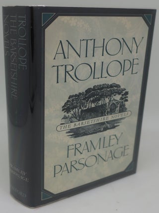 Item #002306AA FRAMLEY PARSONAGE. ANTHONY TROLLOPE