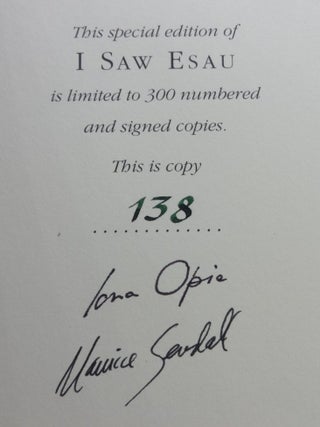 I SAW ESAU (SIGNED LIMITED)