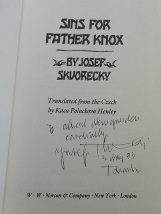 SINS FOR FATHER KNOX