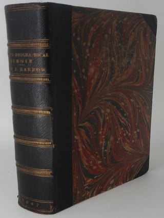 Item #002407HI AN AUTO-BIOGRAPHICAL MEMOIR OF SIR JOHN BARROW, BART., LATE OF THE ADMIRALTY;...