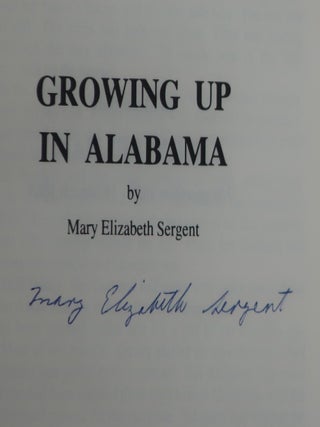GROWING UP IN ALABAMA