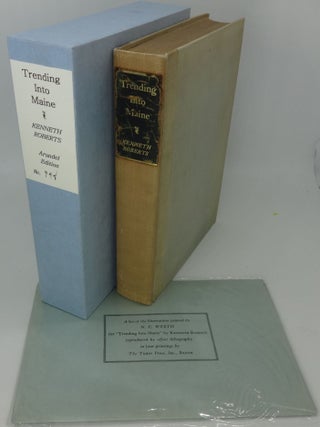 Item #002524D TRENDING INTO MAINE (SIGNED LIMITED). Kenneth Roberts