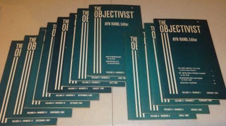 Item #002539B THE OBJECTIVIST 1969 (Twelve Vols.). Ayn Rand