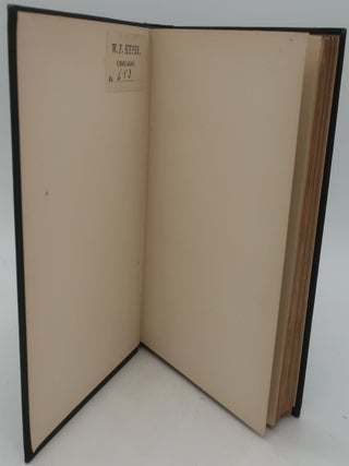 REMINISCENCES OF CHICAGO DURING THE CIVIL WAR
