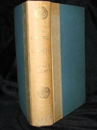 Item #002580B THE CHRONICLE OF CLEMENDY. Arthur Machen