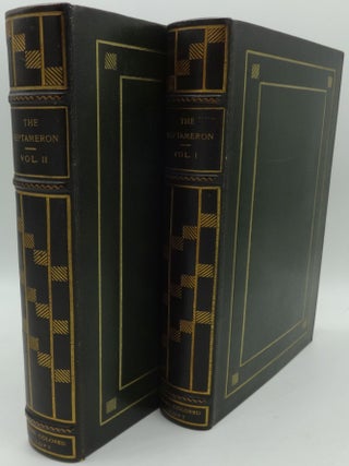 Item #002585A THE HEPTAMERON OF MARGARET OF ANGOULEME QUEEN OF NAVARRE (Two Volumes, Limited...
