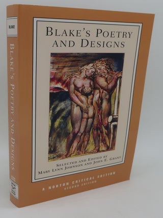Item #002681D BLAKE'S POETRY AND DESIGNS. Selected and, Mary Lynn Johnson, John E. Grant