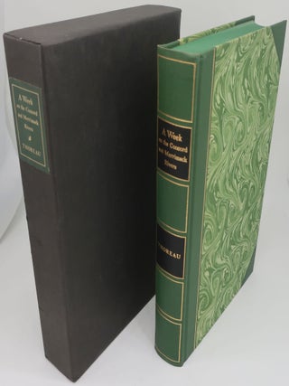 Item #002699WW A WEEK ON THE CONCORD AND MERRIMACK RIVERS. HENRY DAVID THOREAU