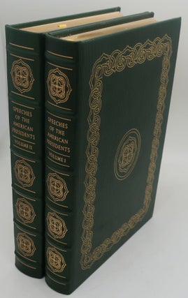 Item #002700FFE SPEECHES OF THE AMERICAN PRESIDENT [Two Volumes]. JANET PODELL, STEVEN ANZOVIN