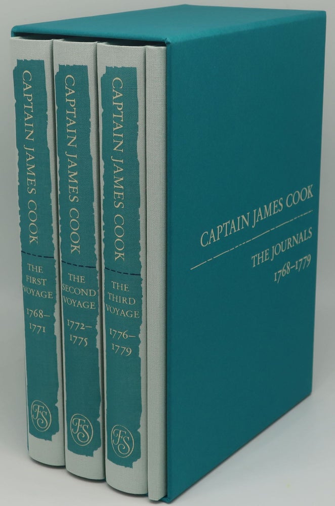Item #002700GB CAPTAIN JAMES COOK: THE JOURNALS 1768-1779. Selected, Philip Edwards.