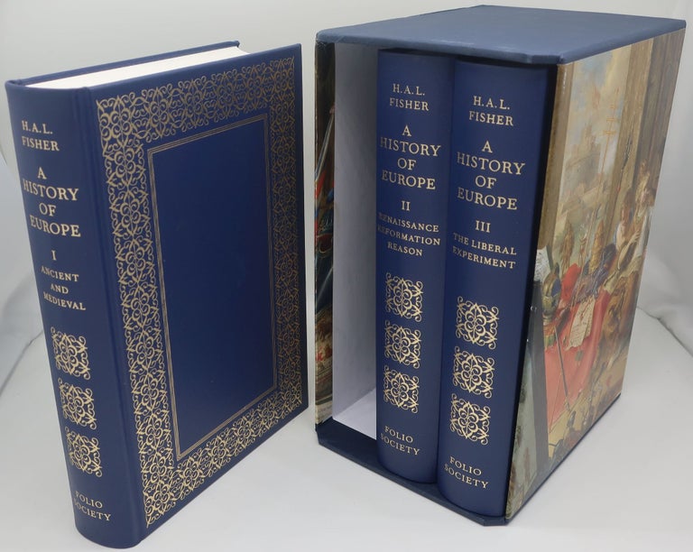 Item #002700KBP A HISTORY OF EUROPE [Three Volumes}. H. A. L. FISHER.
