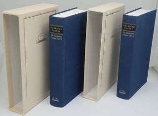 Item #002700UBTU AMERICAN POETRY: THE NINETEENTH CENTURY: Two Volumes. Vol. One: Philip Freneau...