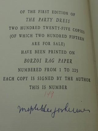 THE PARTY DRESS