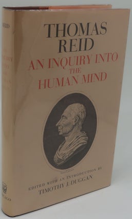 Item #002757A AN INQUIRY INTO THE HUMAN MIND. THOMAS REID