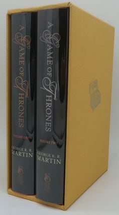 Item #002800V A GAME OF THRONES [Signed Limited]. GEORGE R. R. MARTIN