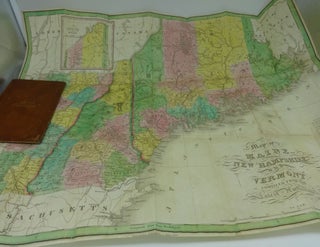 Item #002820F (MAP) MAINE, NEW HAMPSHIRE AND VERMONT. Anthony Finley