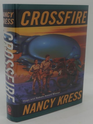 Item #002843J CROSSFIRE. NANCY KRESS