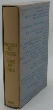 Item #002888E PICKED UP PIECES [Signed Limited Edition]. John Updike