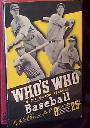 Item #002929 WHO'S WHO IN THE MAJOR LEAGUES - 8th Edition