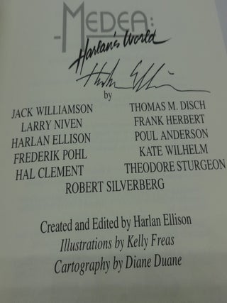 MEDEA: HARLAN'S WORLD (SIGNED)