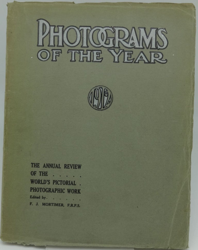Item #003018D PHOTOGRAMS OF THE YEAR 1912. and Staff of Photograms of the Year.