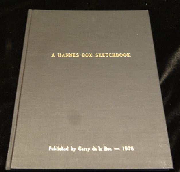Item #003033A A HANS BOK SKETCHOOK (Limited Edition). Gerry de la Ree, Gene Nigra.