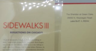 SIDEWALKS Volume II [Reflections on Chicago] SIGNED