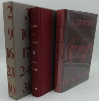 Item #003075D A MONTH OF SUNDAYS (SIGNED LIMITED). John Updike