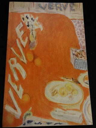 Item #003084D VERVE AN ARTISTIC AND LITERARY QUARTERLY No. 3 (October-December